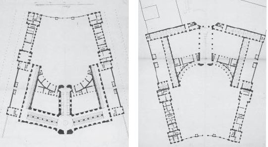 Plan des écuries de Versailles